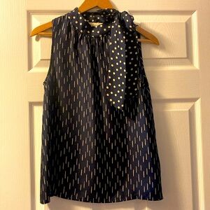 Anthropologie/Portrait of a Girl Silk Sleeveless Blouse